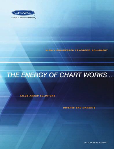Thumbnail Chart Industries Annual Report 2015