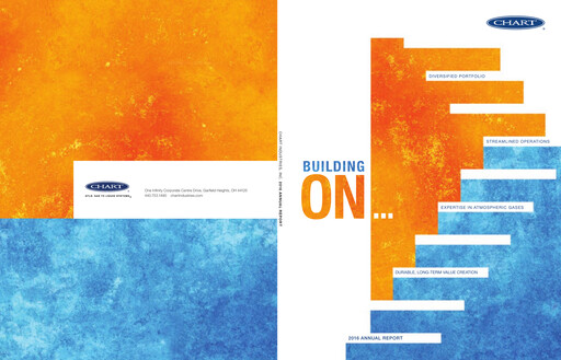 Thumbnail Chart Industries Annual Report 2016