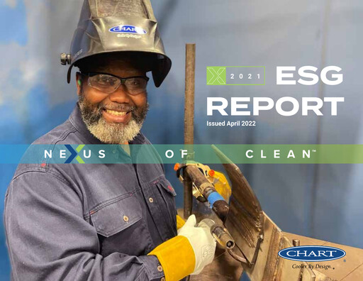 Thumbnail Chart Industries ESG Report 2021