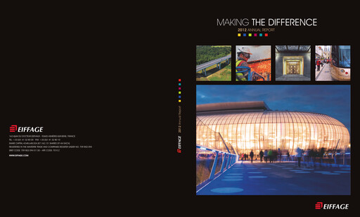 Thumbnail Eiffage Annual Report 2012