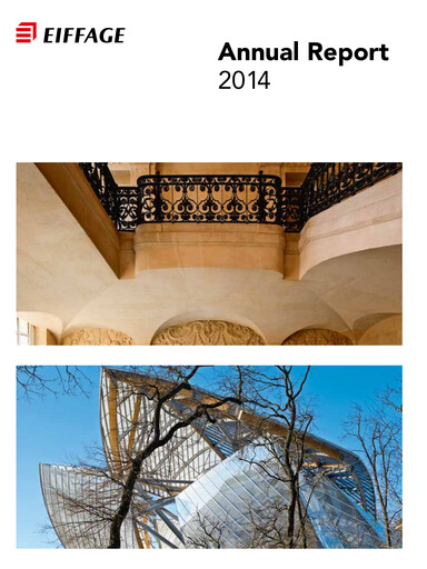 Thumbnail Eiffage Annual Report 2014