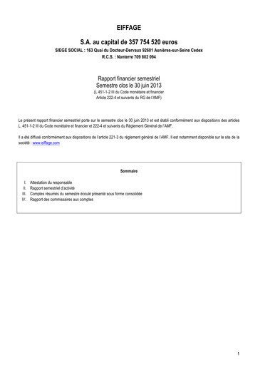 Thumbnail Eiffage Half-year Report 2013