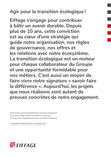 Thumbnail Eiffage Universal Registration Document 2020