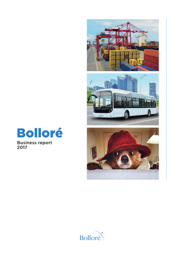 Thumbnail Bolloré Annual Report 2017