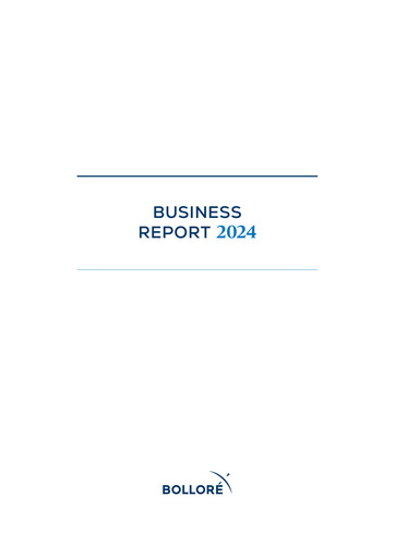 Thumbnail Bolloré Annual Report 2024