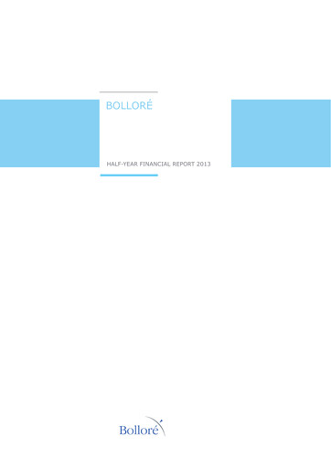 Thumbnail Bolloré Half-year Report 2013-h1