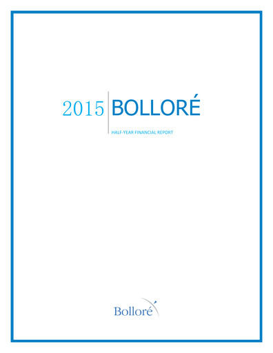 Thumbnail Bolloré Half-year Report 2015-h1