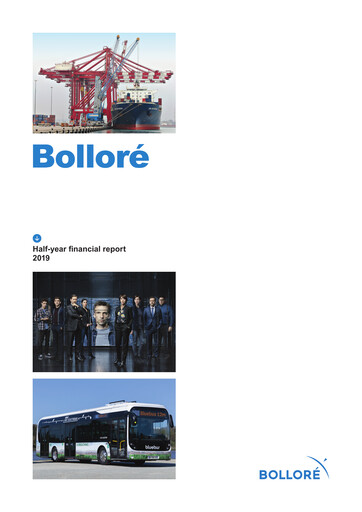 Thumbnail Bolloré Half-year Report 2019-h1