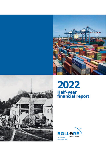 Thumbnail Bolloré Half-year Report 2022-h1