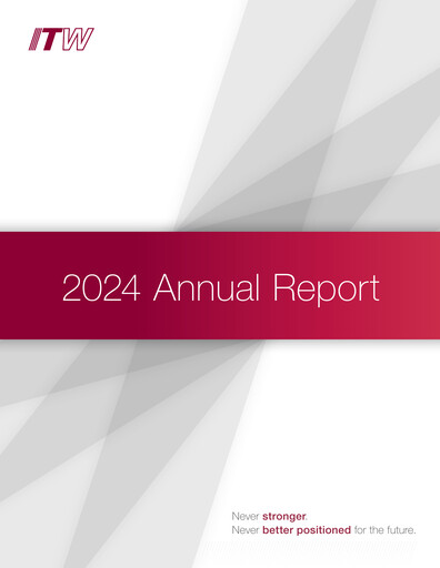 Thumbnail Illinois Tool Works  Annual Report 2024