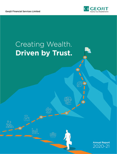 Thumbnail Geojit Financial Services Annual Report 2020-2021