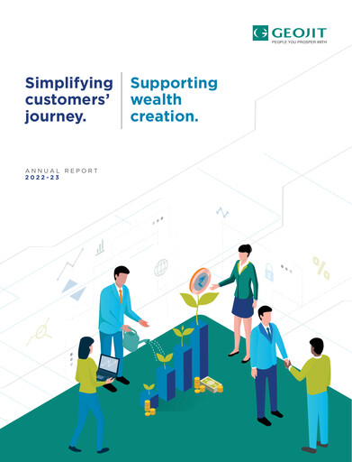 Thumbnail Geojit Financial Services Annual Report 2022-2023