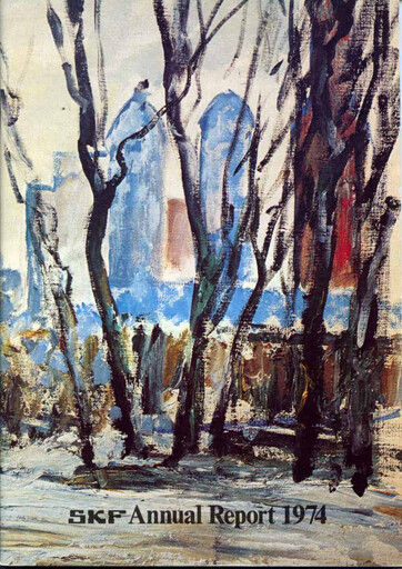 Miniature SKF (Svenska Kullagerfabriken) Rapport annuel 1974