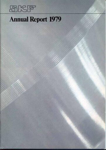 Miniature SKF (Svenska Kullagerfabriken) Rapport annuel 1979