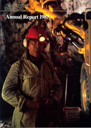 Miniature SKF (Svenska Kullagerfabriken) Rapport annuel 1987