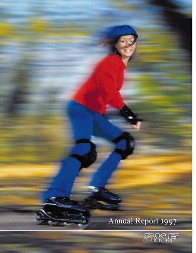 Miniature SKF (Svenska Kullagerfabriken) Rapport annuel 1997