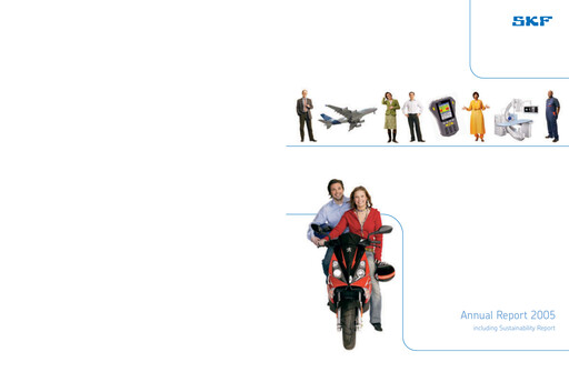 Miniature SKF (Svenska Kullagerfabriken) Rapport annuel 2005