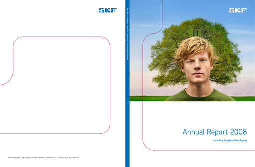 Miniature SKF (Svenska Kullagerfabriken) Rapport annuel 2008