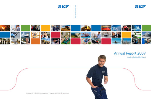 Miniature SKF (Svenska Kullagerfabriken) Rapport annuel 2009