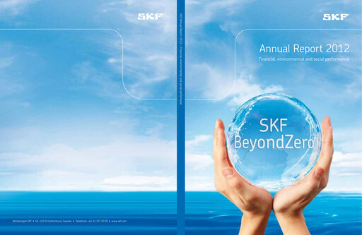 Miniature SKF (Svenska Kullagerfabriken) Rapport annuel 2012