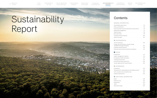 Vorschaubild SKF (Svenska Kullagerfabriken) Nachhaltigkeitsbericht 2023