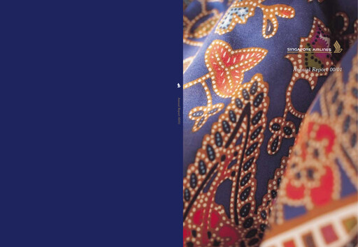 Thumbnail Singapore Airlines Annual Report 2000-2001