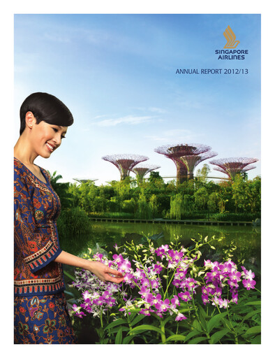 Thumbnail Singapore Airlines Annual Report 2012-2013