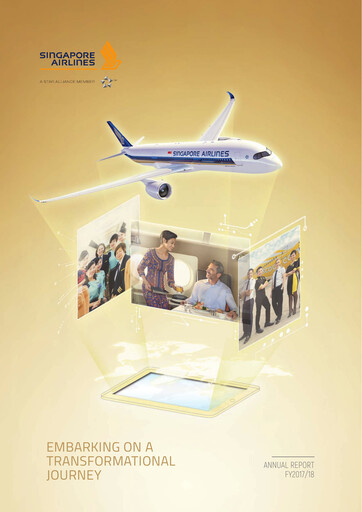 Thumbnail Singapore Airlines Annual Report 2017-2018