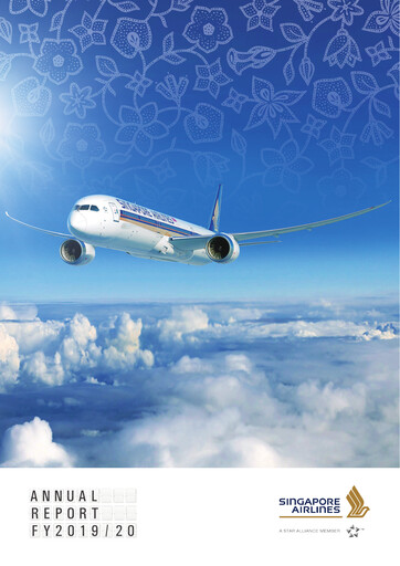Thumbnail Singapore Airlines Annual Report 2019-2020