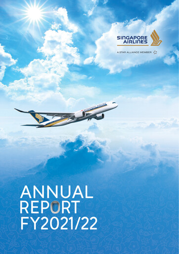 Thumbnail Singapore Airlines Annual Report 2021-2022