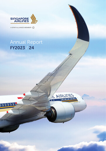 Thumbnail Singapore Airlines Annual Report 2023-2024