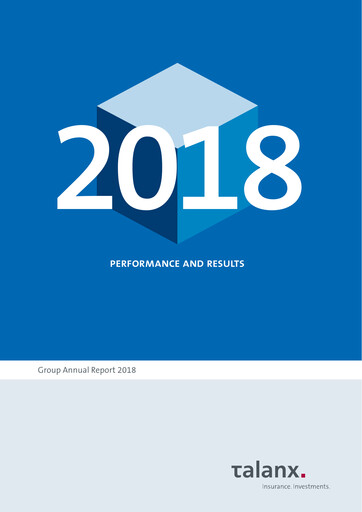 Thumbnail Talanx
 Annual Report 2018
