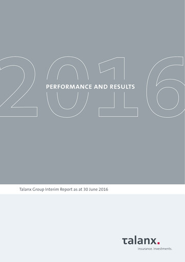 Thumbnail Talanx
 Half-year Report 2016-h1