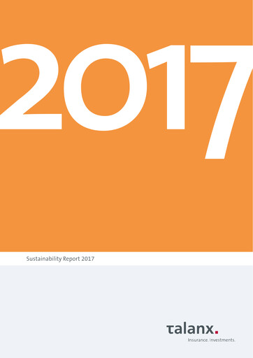 Thumbnail Talanx
 Sustainability Report 2017