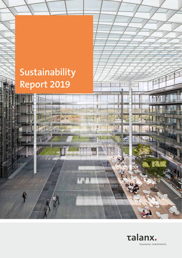 Thumbnail Talanx
 Sustainability Report 2019