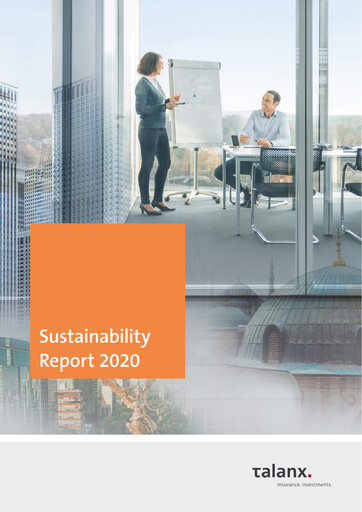 Thumbnail Talanx
 Sustainability Report 2020