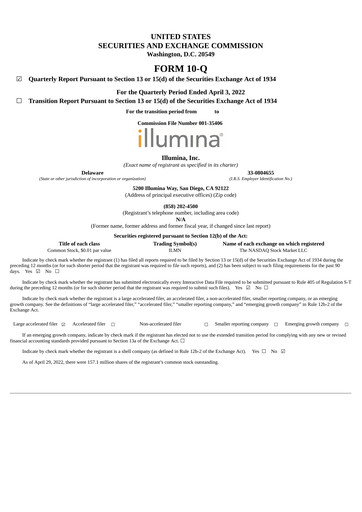 Thumbnail Illumina Quarterly Report 2022-q1