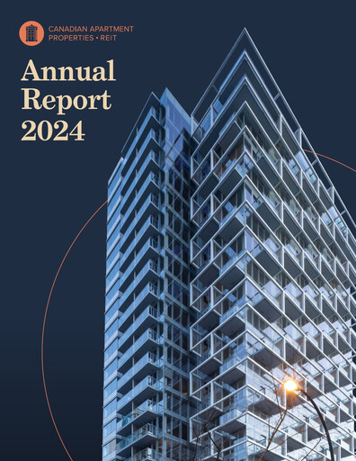 Thumbnail Canadian Apartment Properties REIT Annual Report 2024