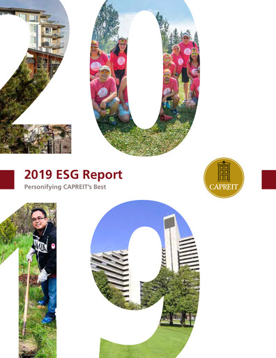 Thumbnail Canadian Apartment Properties REIT ESG Report 2019