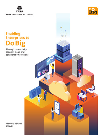 Vorschaubild Tata Teleservices
 Jahresbericht 2020-2021