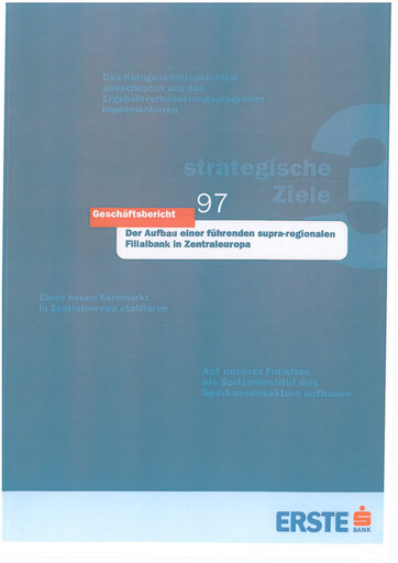Thumbnail Erste Group Bank Annual Report 1997