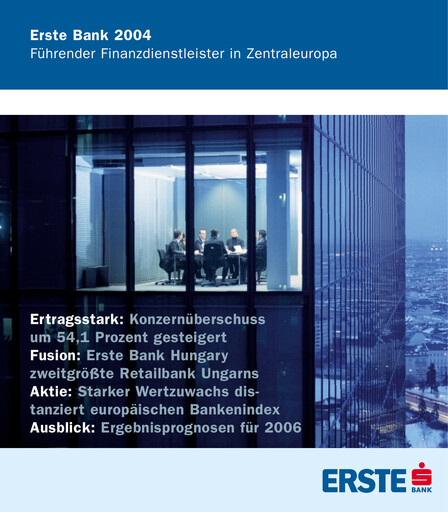 Thumbnail Erste Group Bank Annual Report 2004