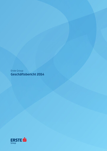Thumbnail Erste Group Bank Annual Report 2014