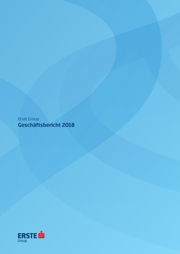 Thumbnail Erste Group Bank Annual Report 2018