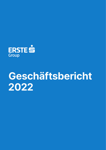 Thumbnail Erste Group Bank Annual Report 2022