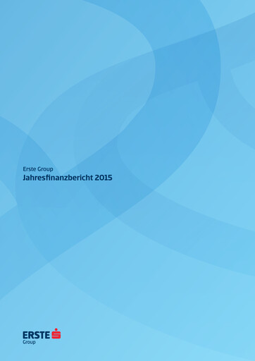 Thumbnail Erste Group Bank Financial Statement 2015