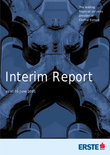 Thumbnail Erste Group Bank Half-year Report 2001-h1