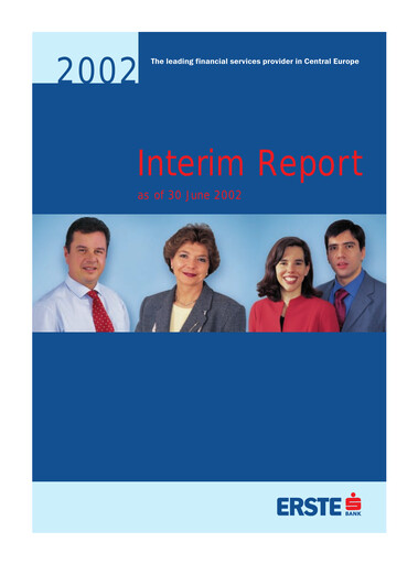 Thumbnail Erste Group Bank Half-year Report 2002-h1