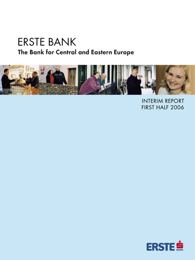 Thumbnail Erste Group Bank Half-year Report 2006-h1