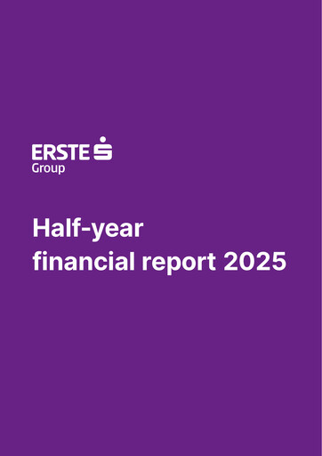 Thumbnail Erste Group Bank Half-year Report 2025-h1